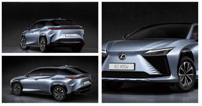 렉서스 올뉴 일렉트릭 RZ: 미래의 럭셔리 일렉트릭 자동차 (2023)