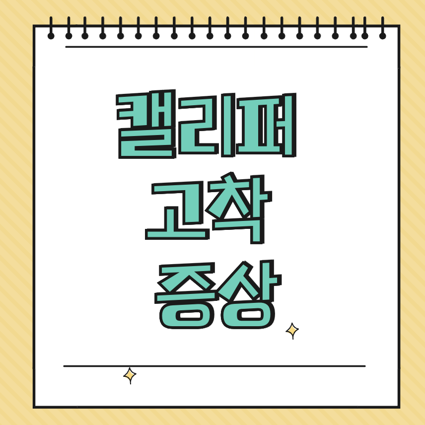 캘리퍼 고착 증상 썸네일